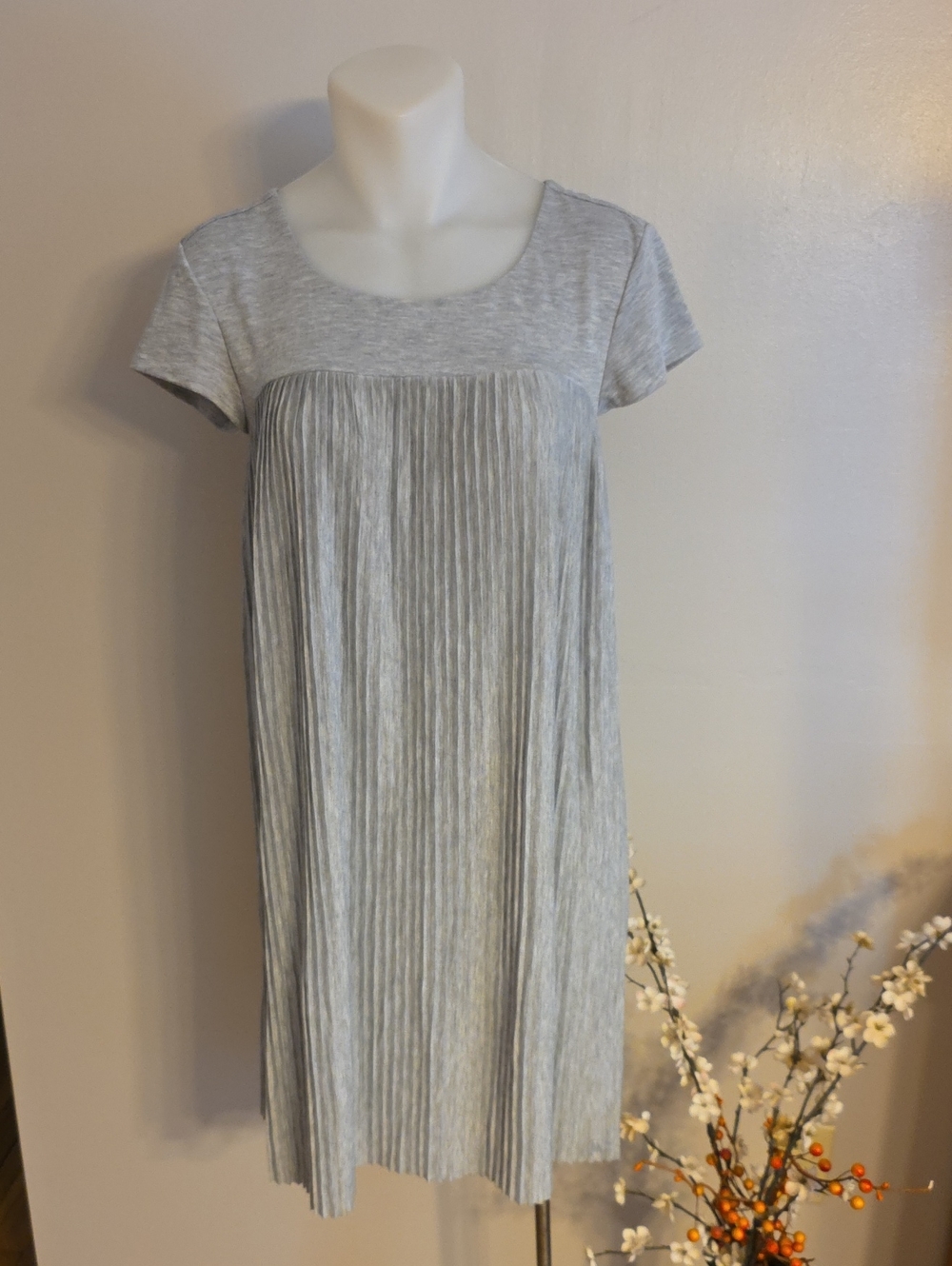 H&M Accordian Pleated Minidress